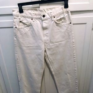Levi’s White jeans 508